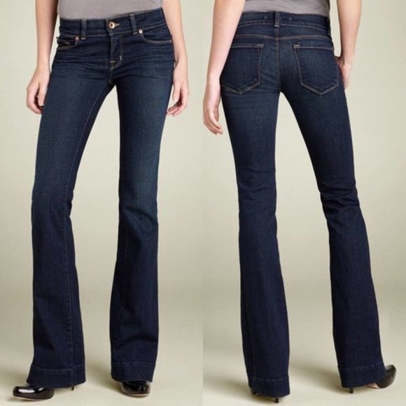 J. Brand Heartbreaker Bootcut Jeans Dark Blue 29 - Picture 1 of 13